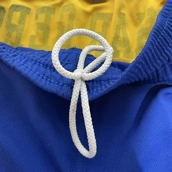 Vintage Chargers Shorts Blue/Yellow Large, Dodger, Drawstring, USA - Picture 4 of 11